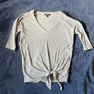 Silver Express 3/4 Sleeve Shirt Size XS